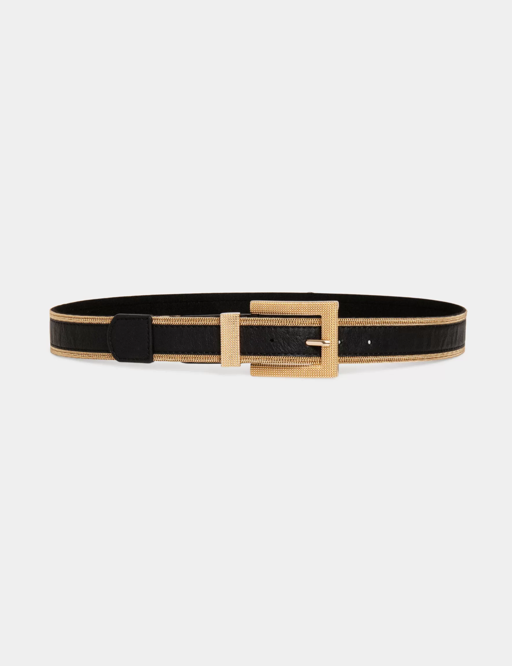 Accessories MORGAN ^Belt with chain details ladies' black