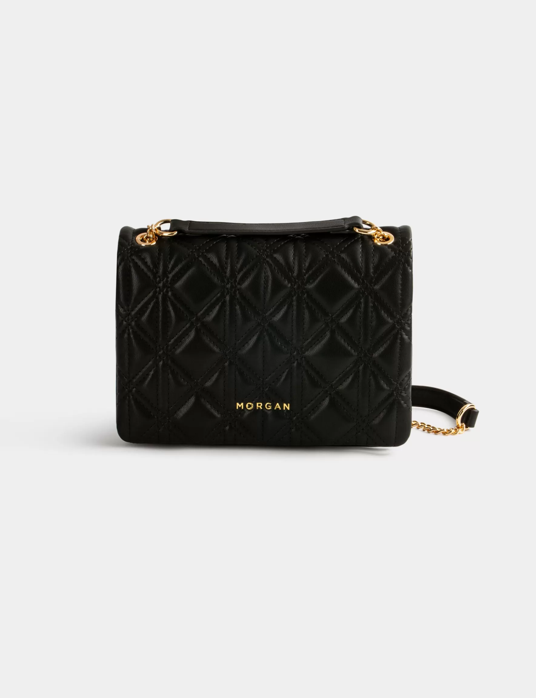 Accessories MORGAN ^Clutch bag with quilted effect ladies' black