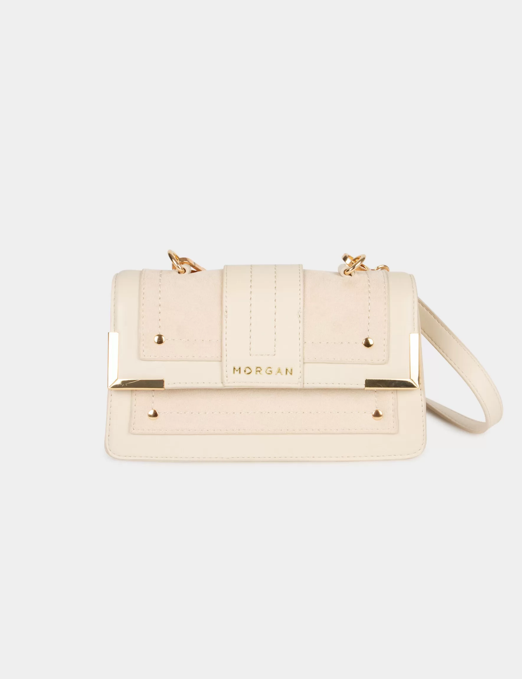 Accessories MORGAN ^Handbag with chain handle ladies' ivory