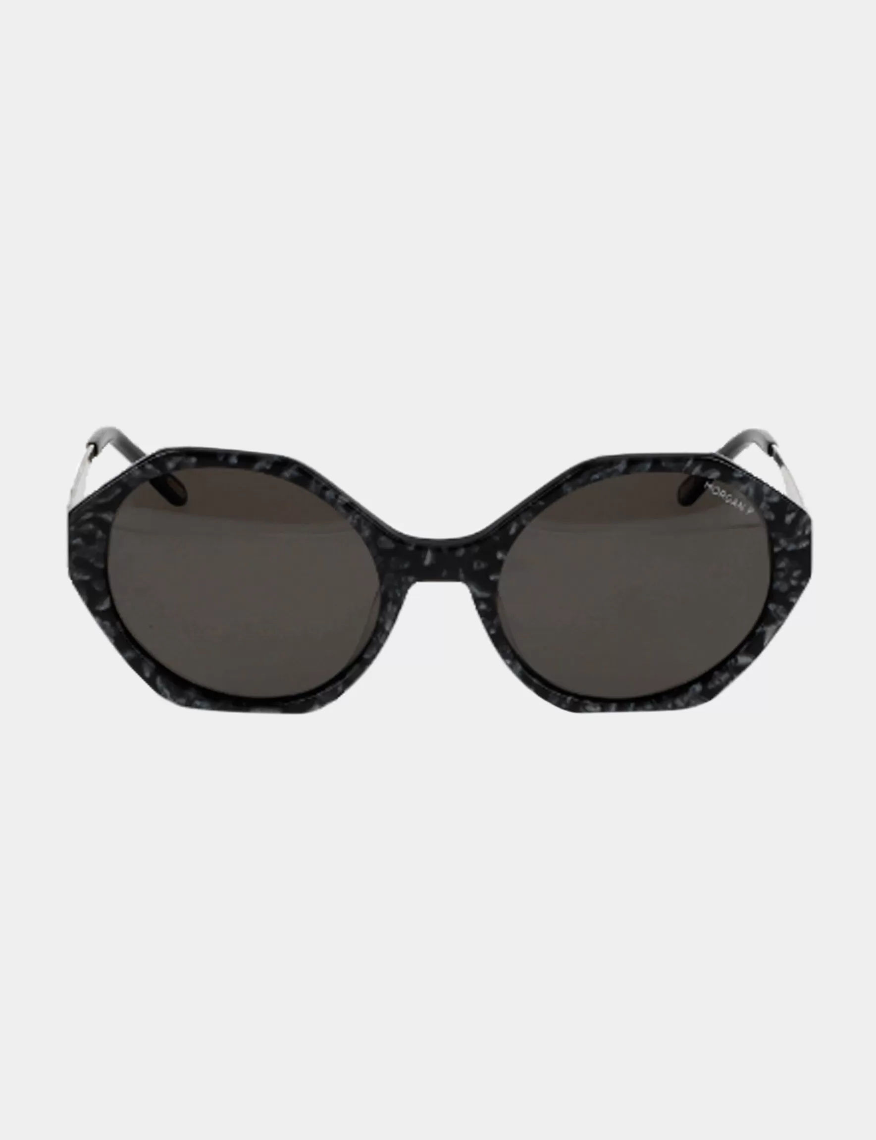 Accessories MORGAN ^Hexagonal sunglasses ladies' mid-grey