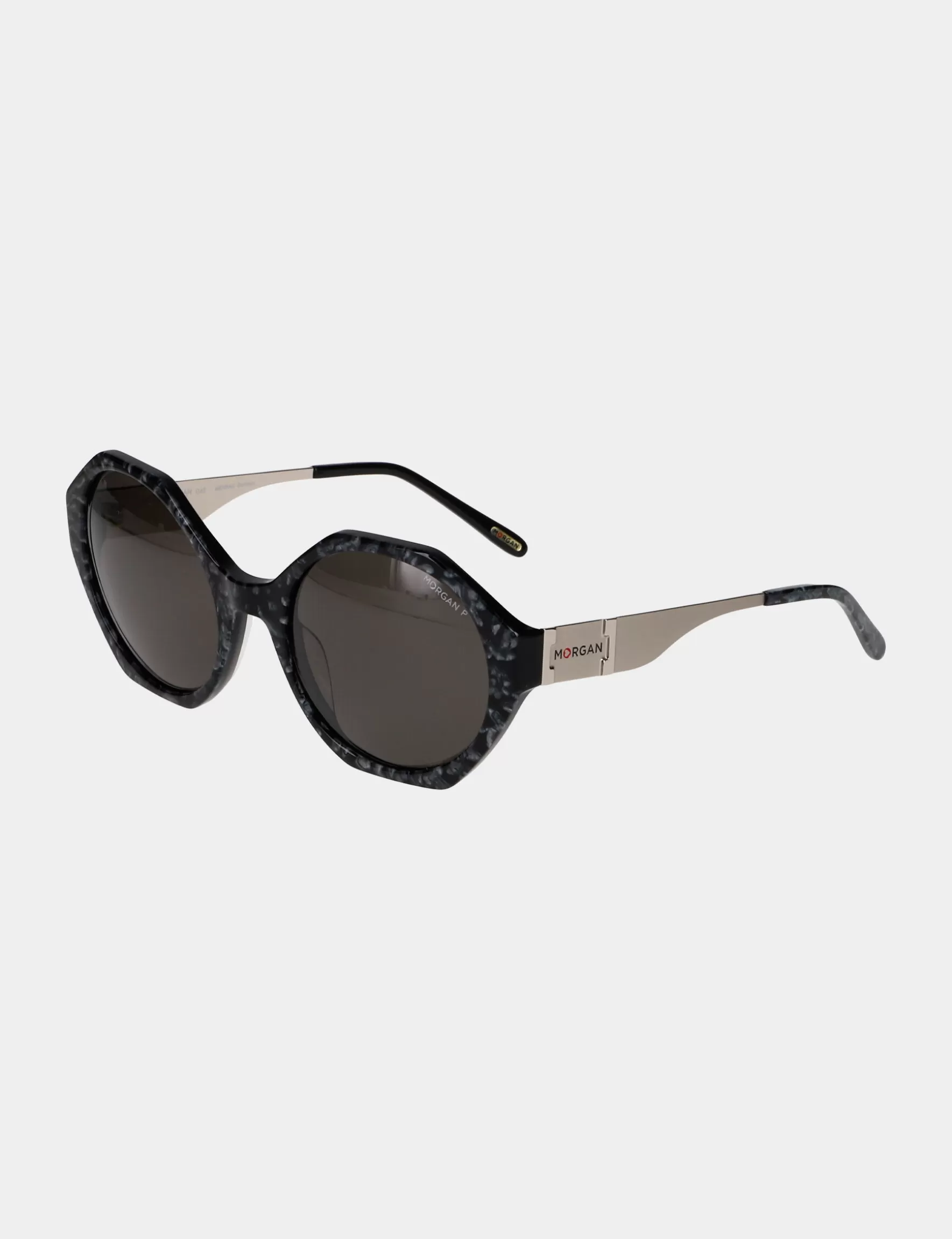 Accessories MORGAN ^Hexagonal sunglasses ladies' mid-grey