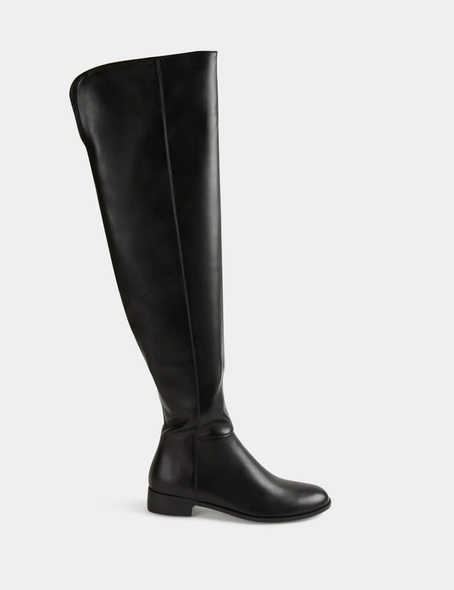 Accessories MORGAN ^Over the knee zipped boots ladies' black