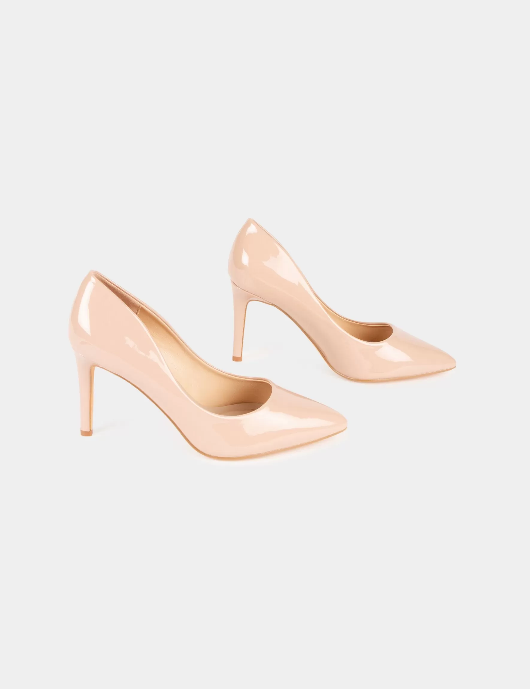 Accessories MORGAN ^Patent stilettos pale pink ladies' pale_pink