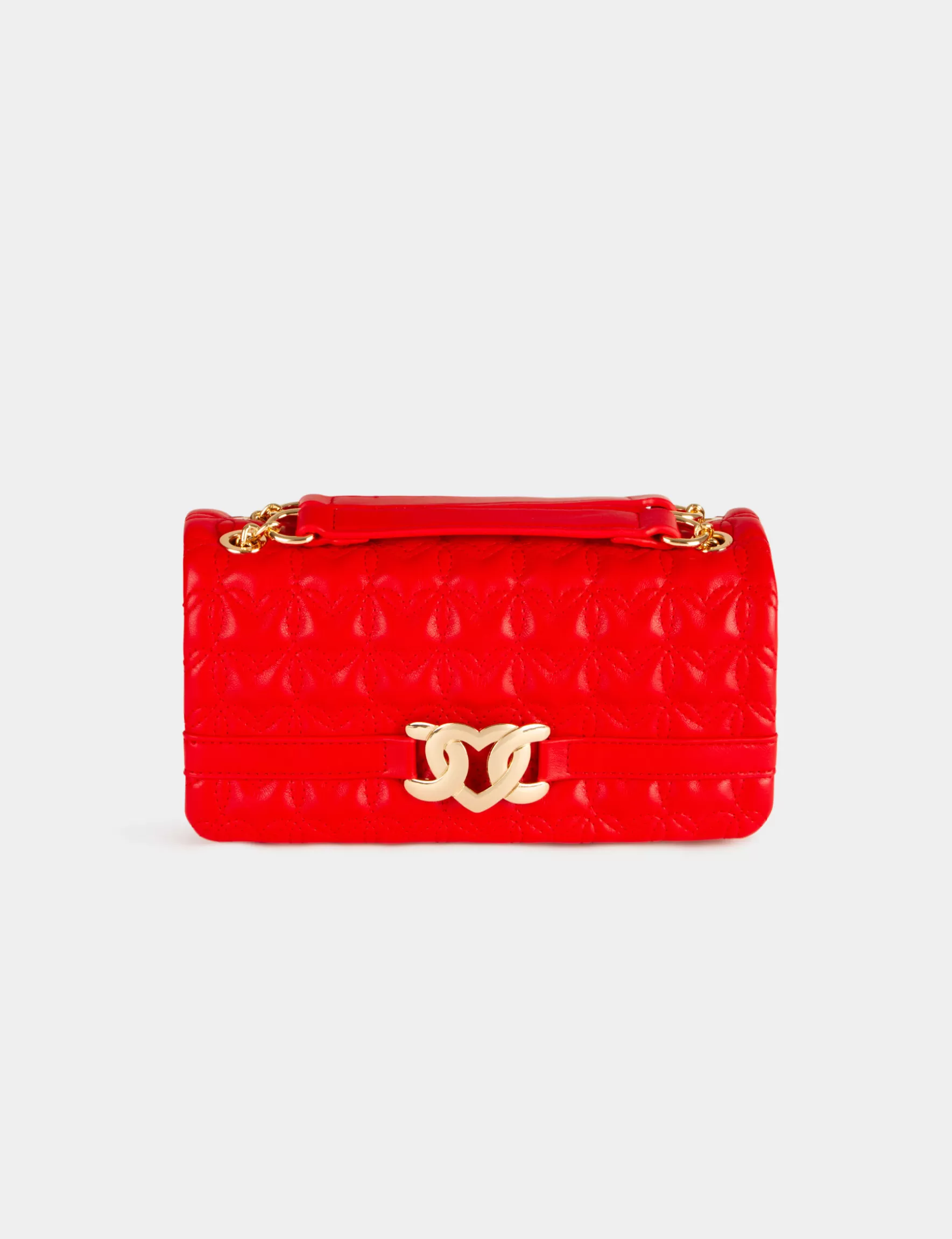 Accessories MORGAN ^Quilted bag with ornament ladies' red