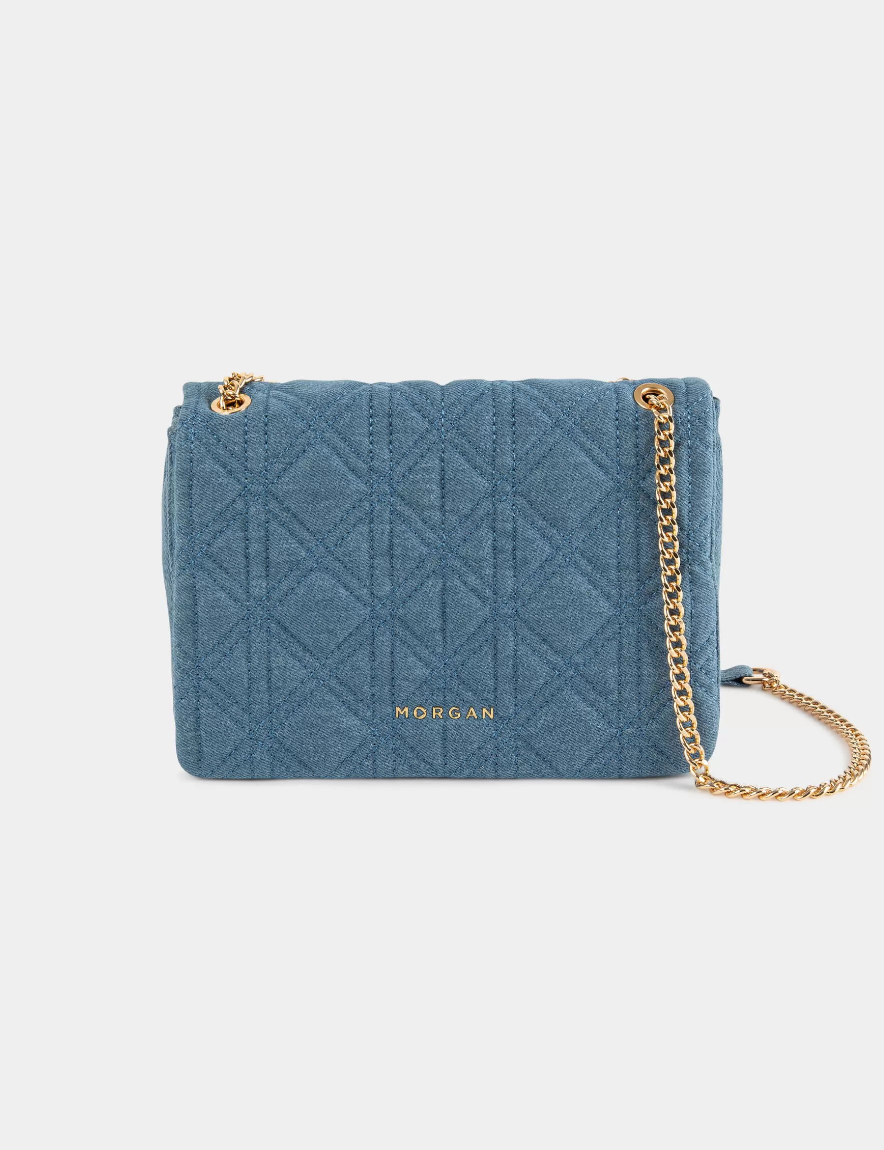 Accessories MORGAN ^Quilted clutch bag ladies' denim