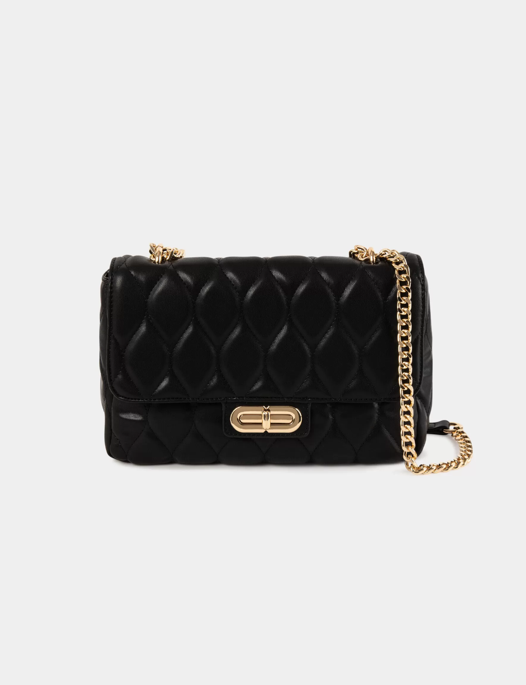 Accessories MORGAN ^Quilted flap bag ladies' black