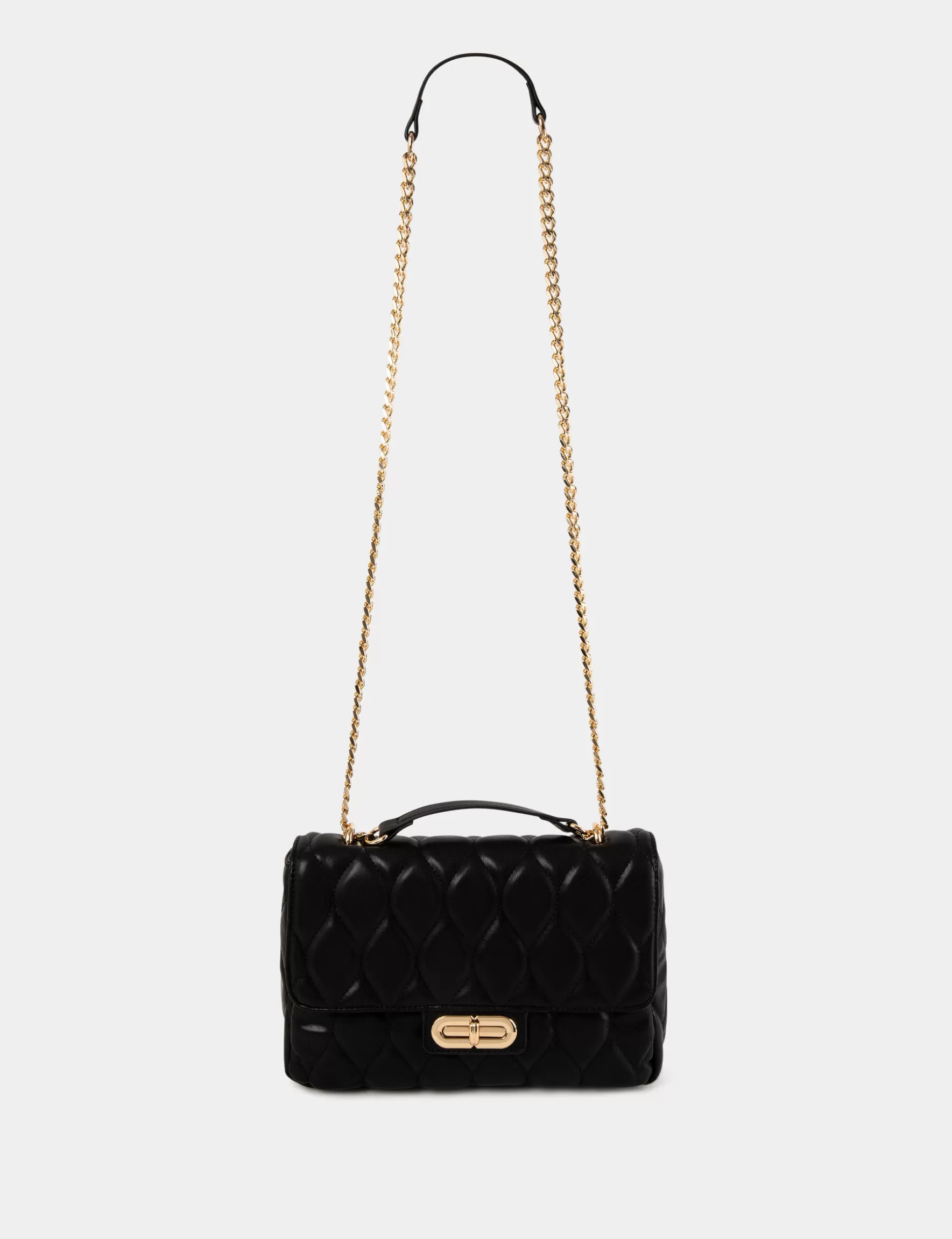 Accessories MORGAN ^Quilted flap bag ladies' black