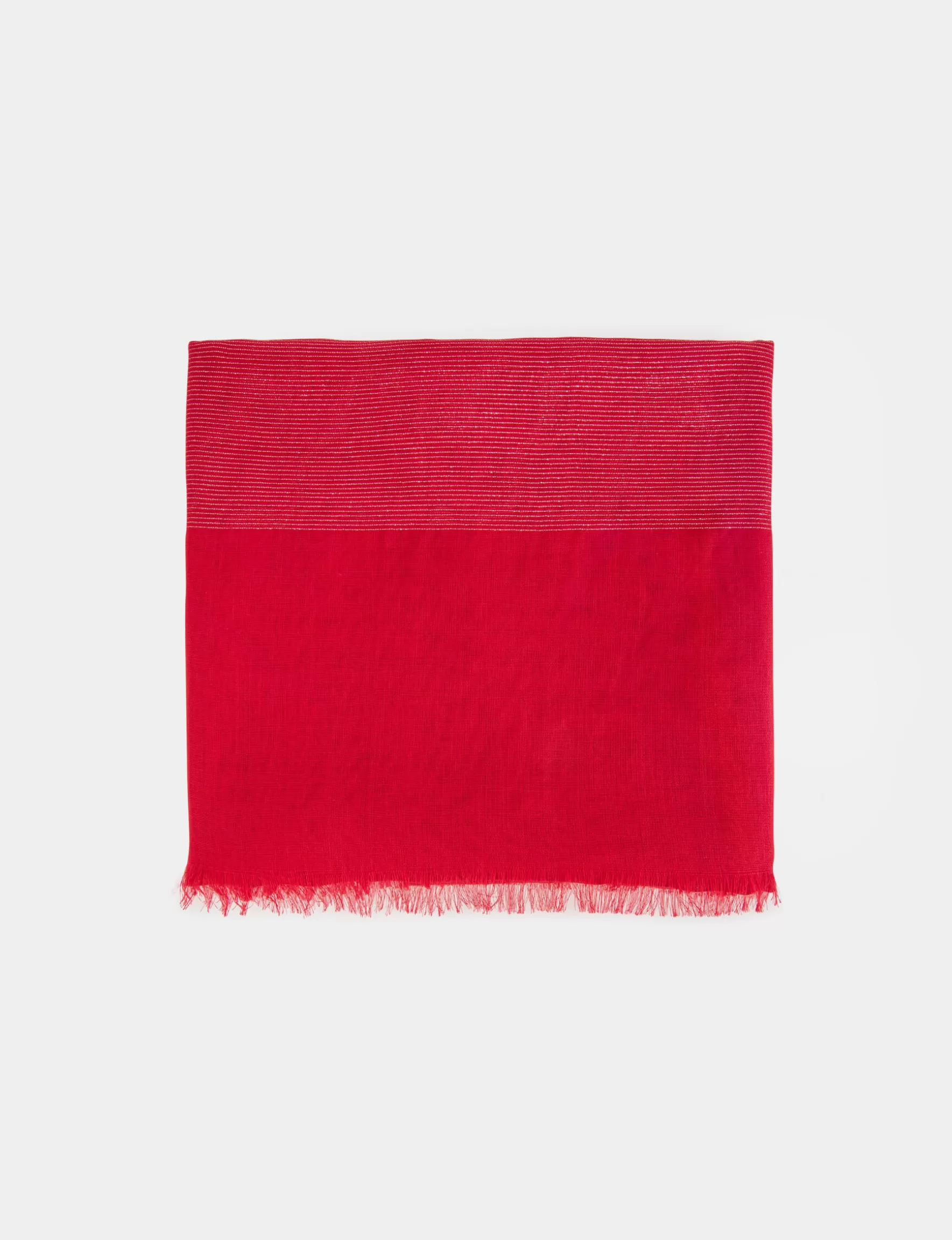 Accessories MORGAN ^Scarf with metallised threads details medium red ladies' medium_red