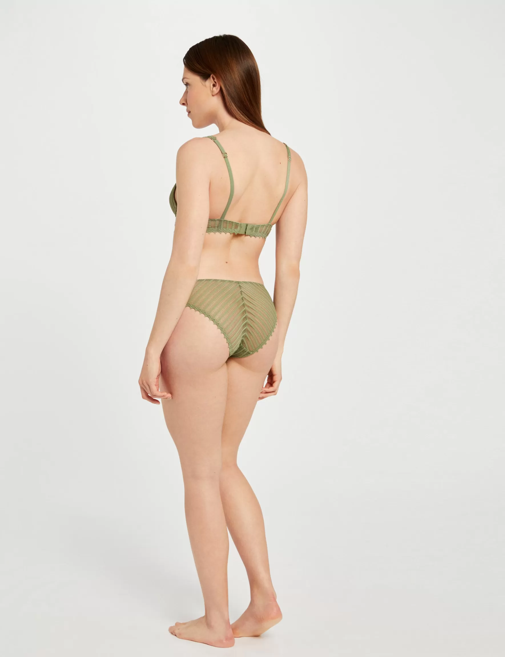 Clothes MORGAN ^Soft bra khaki green ladies' khaki_green